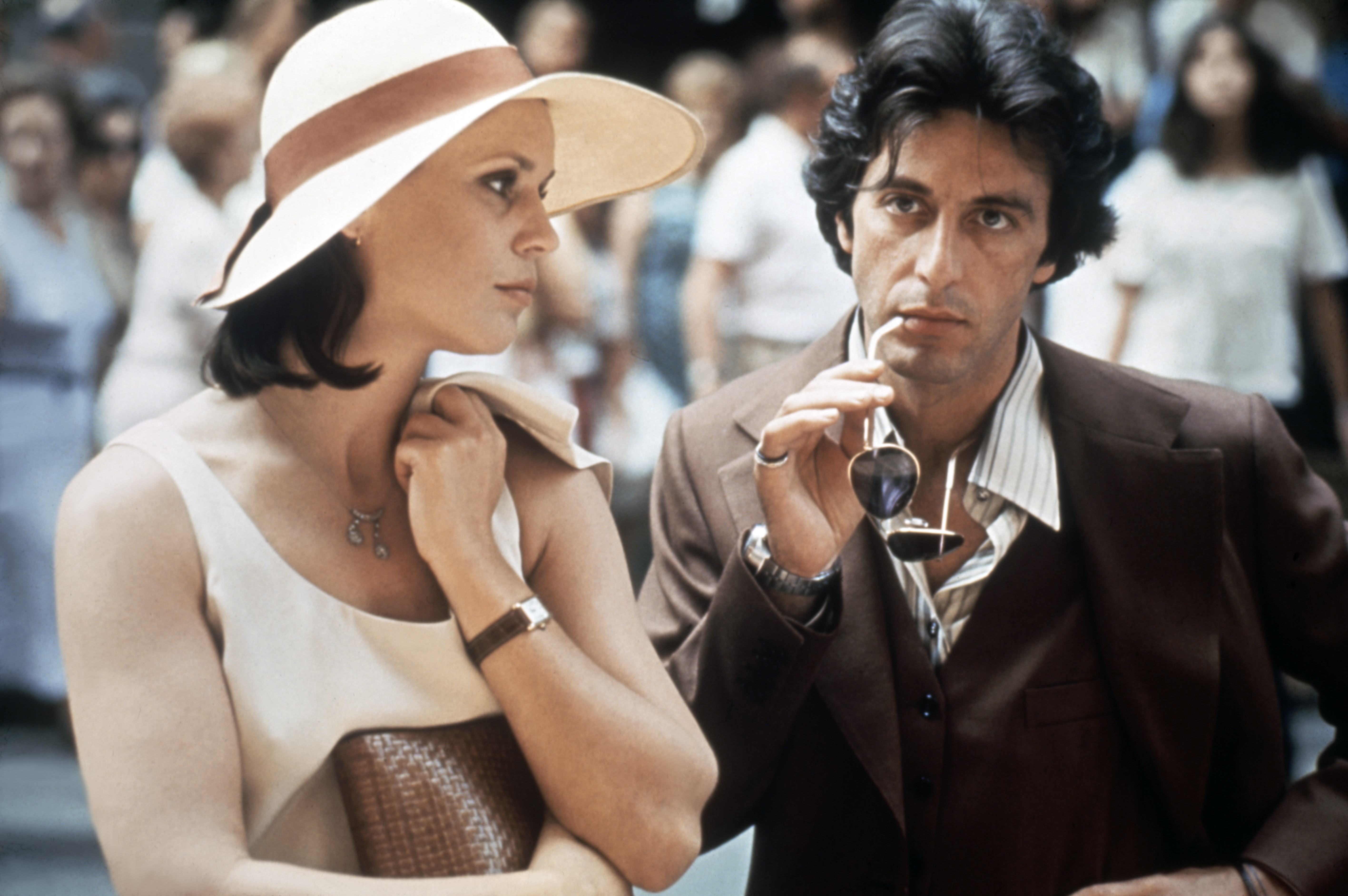 On the set of Bobby Deerfield