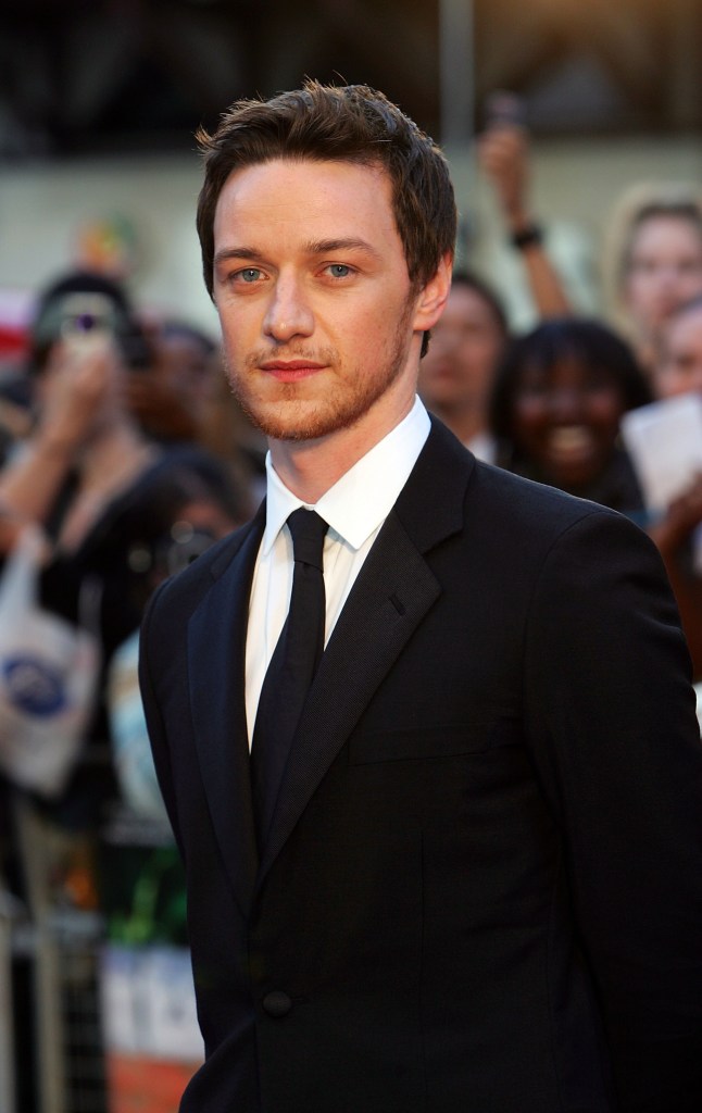 James McAvoy arriving at the UK premiere of Atonement at the Odeon in Leicester Square, London