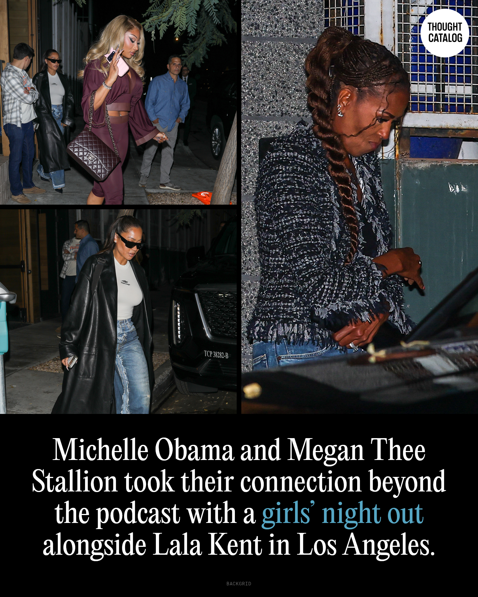 Michelle Obama, Megan Thee Stallion and Lala Kent out together in Los Angeles