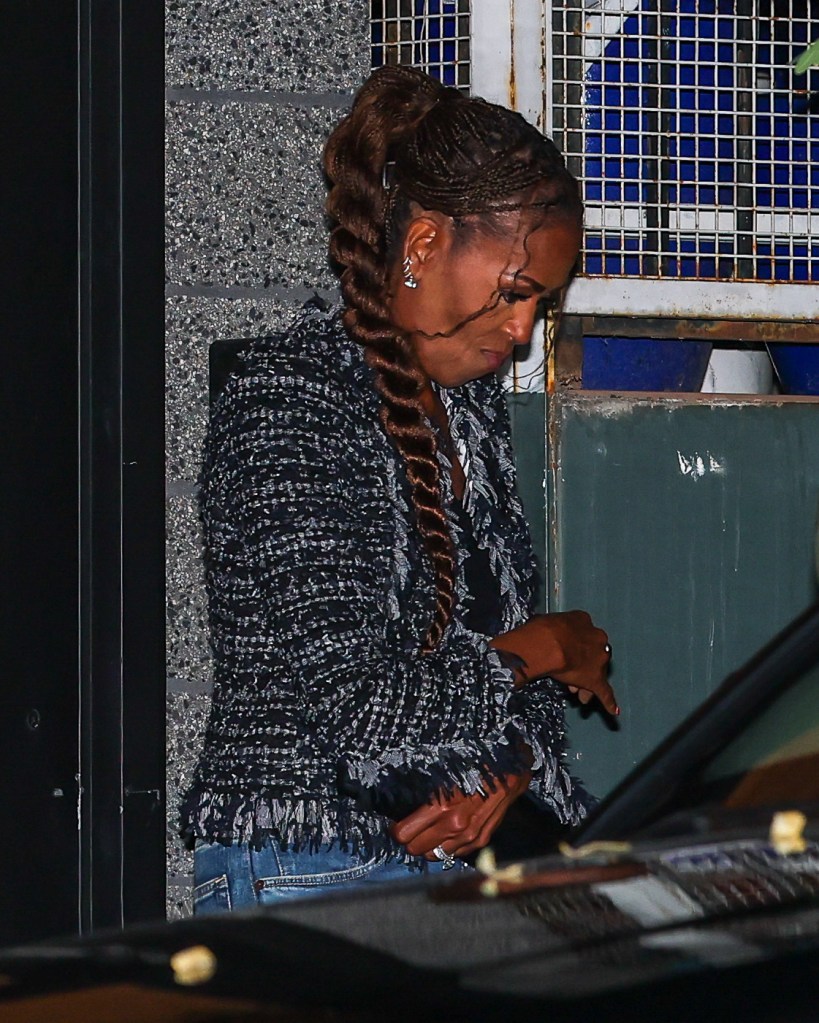 Michelle Obama, Megan Thee Stallion and Lala Kent outside Darling restaurant in Los Angeles