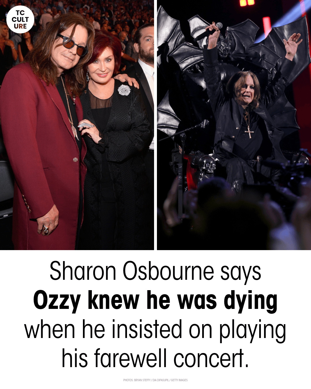 Sharon Osbourne Says Six Doctors Warned Ozzy His Farewell Show Would Kill Him, and What He Told Them